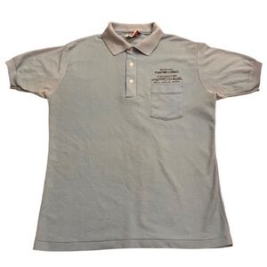 VTG Collegiate Pacific Northernaire Floating Lodges Polo Shirt Mens L USA
